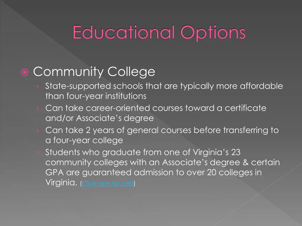 educational options 2