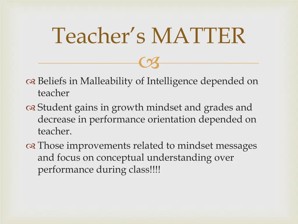 teacher s matter