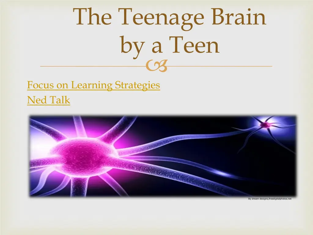 the teenage brain by a teen