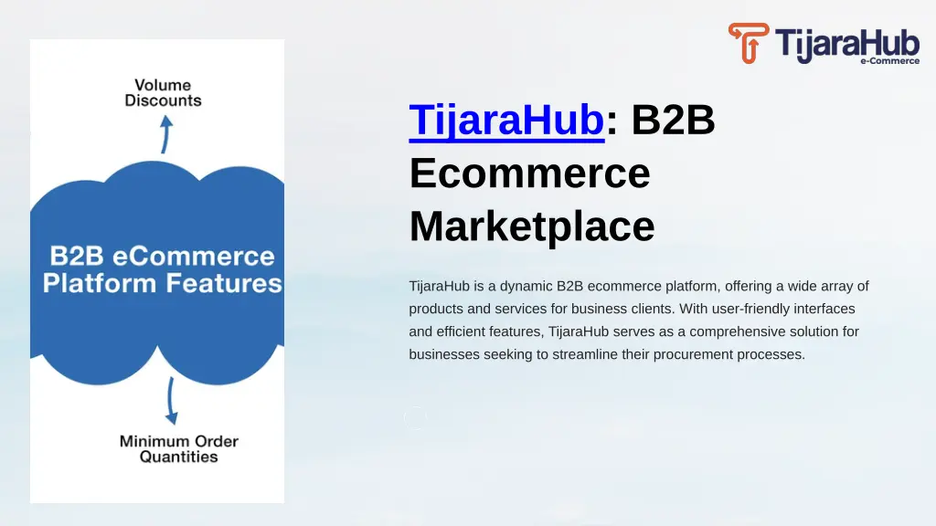 tijarahub b2b ecommerce marketplace