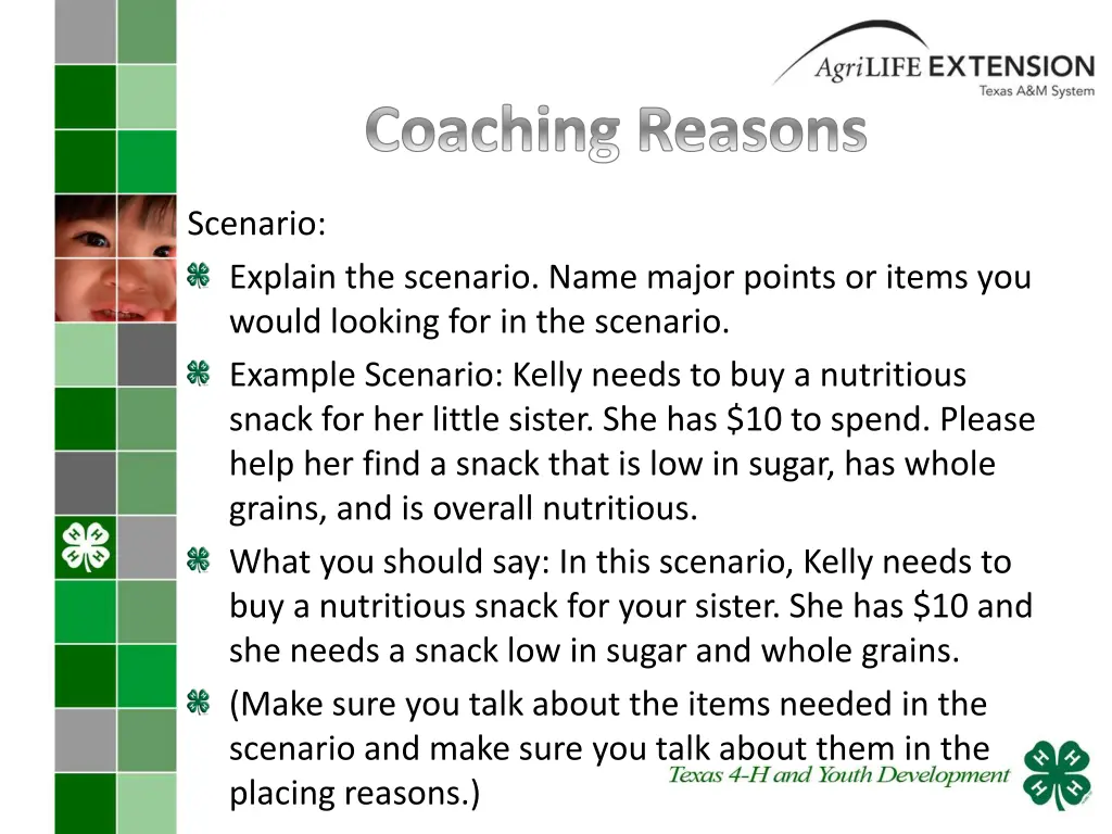 coaching reasons 1