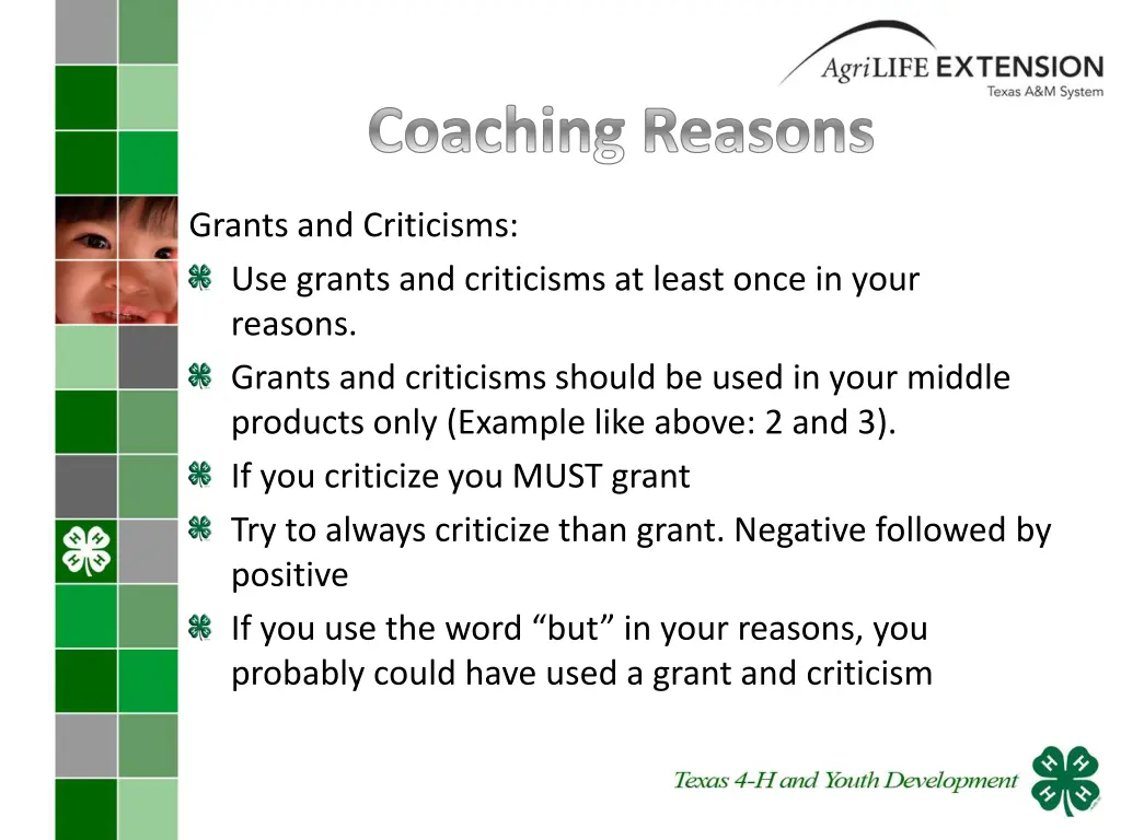 coaching reasons 4