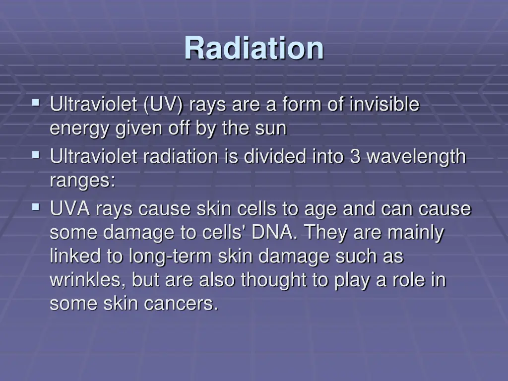 radiation 1