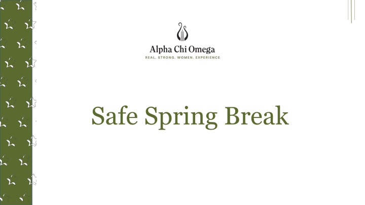 safe spring break