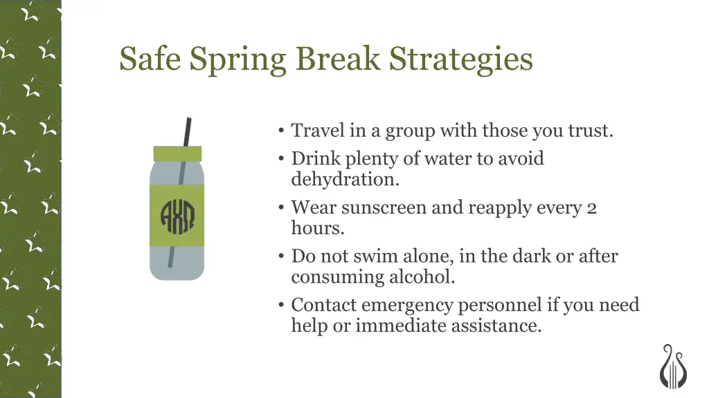 safe spring break strategies 1