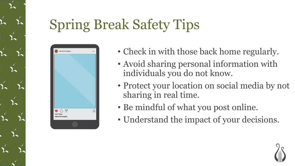 spring break safety tips