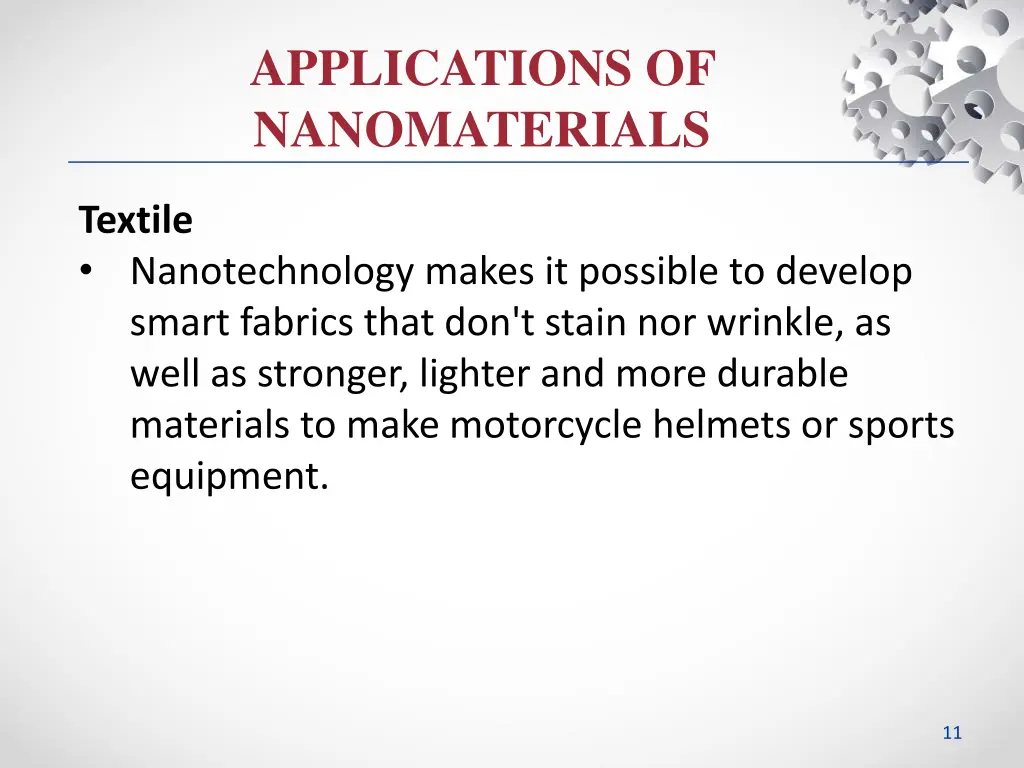 applications of nanomaterials 2