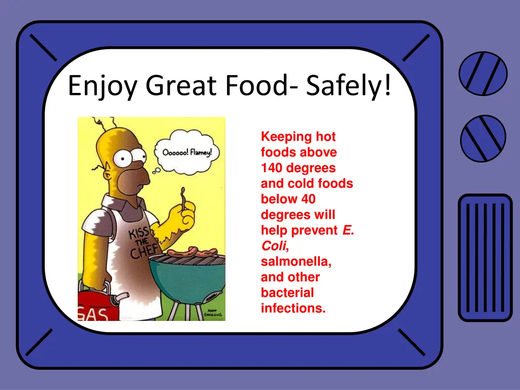 enjoy great food safely