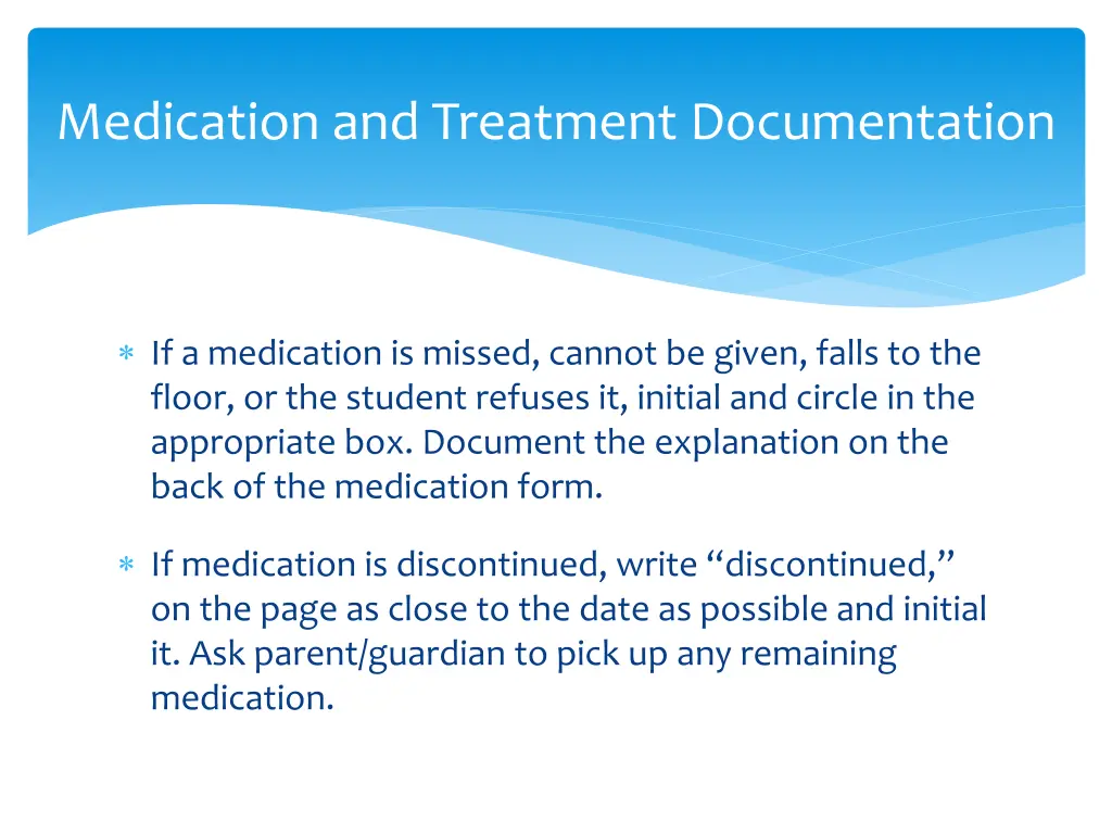 medication and treatment documentation 3