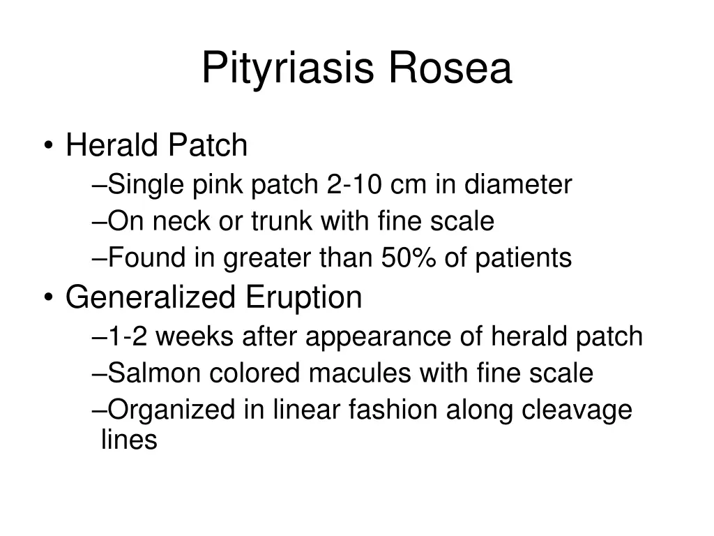 pityriasis rosea 1