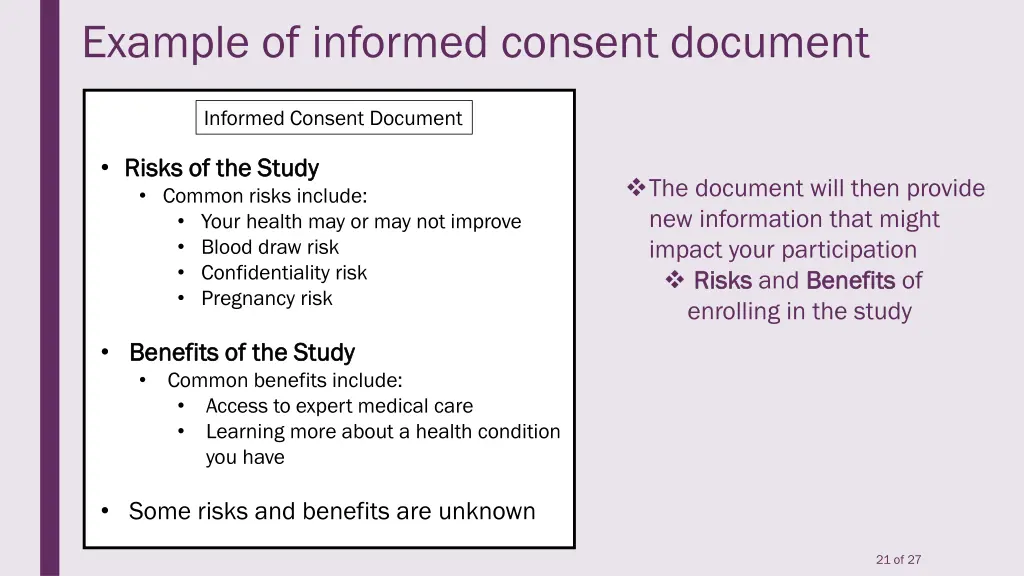 example of informed consent document 2