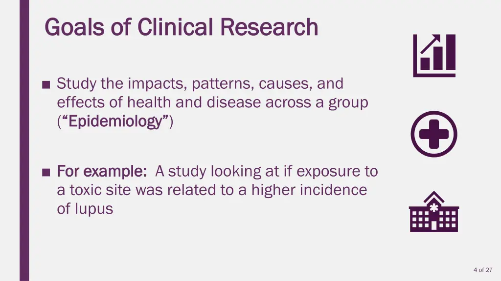 goals of clinical research goals of clinical