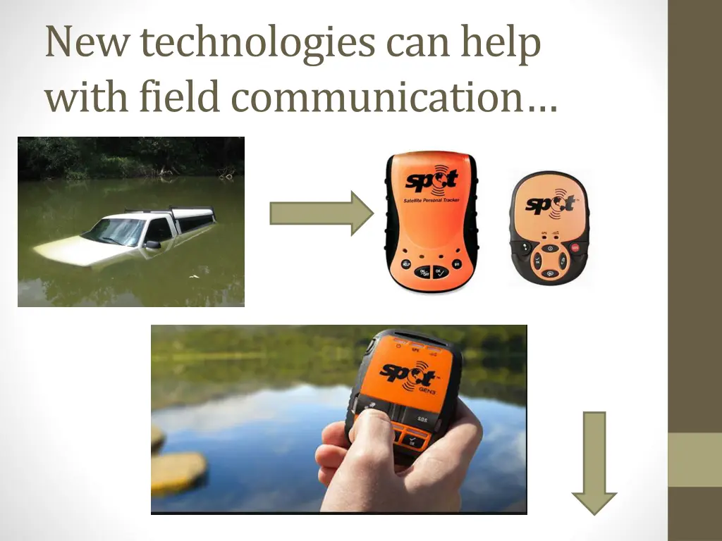 new technologies can help with field communication