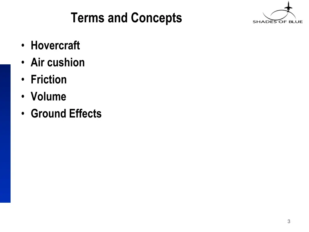 terms and concepts