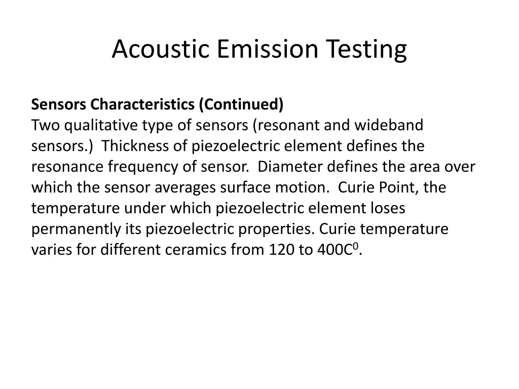 acoustic emission testing 13