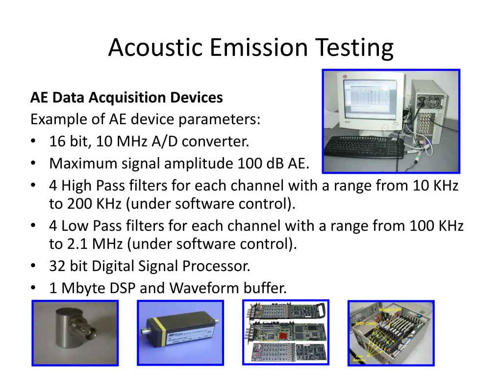 acoustic emission testing 16