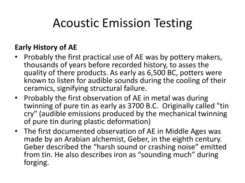 acoustic emission testing 2