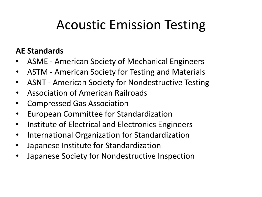 acoustic emission testing 30