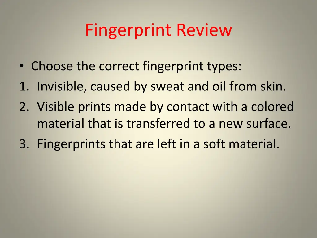 fingerprint review 2