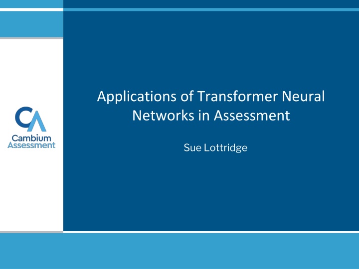 applications of transformer neural networks