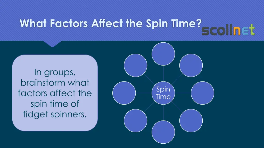 what factors affect the spin time