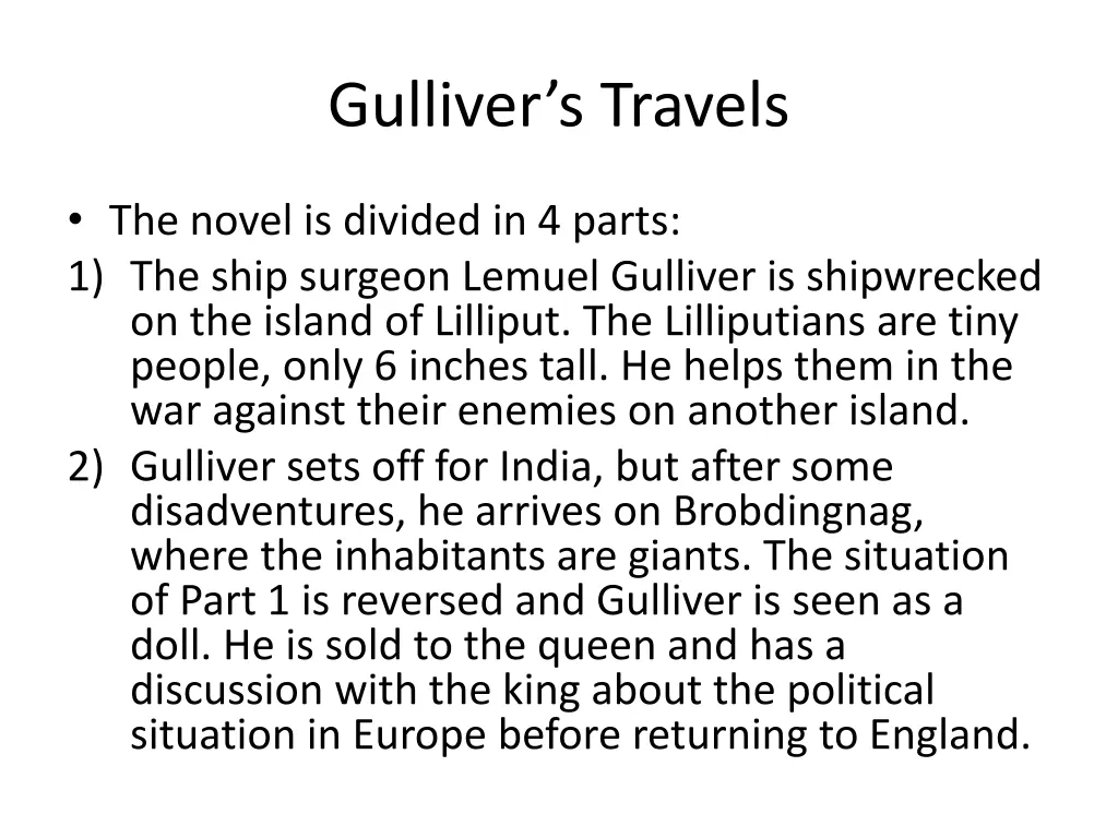 gulliver s travels