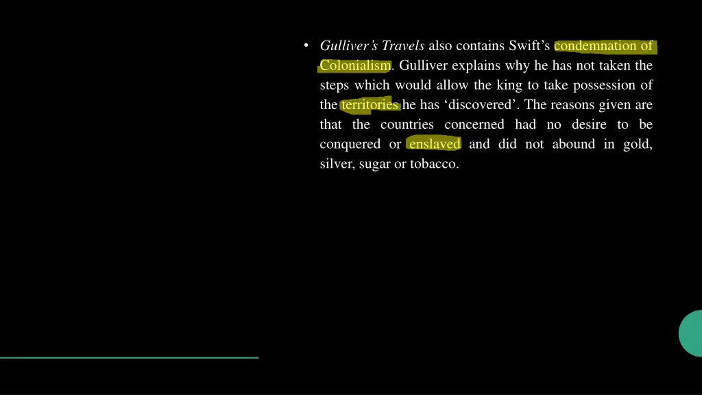 gulliver s travels also contains swift