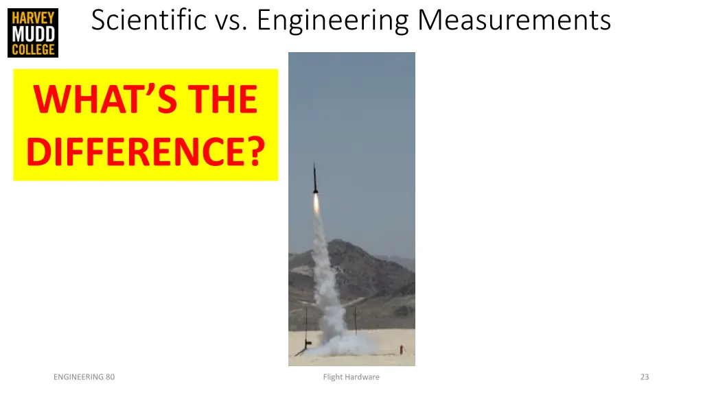 scientific vs engineering measurements