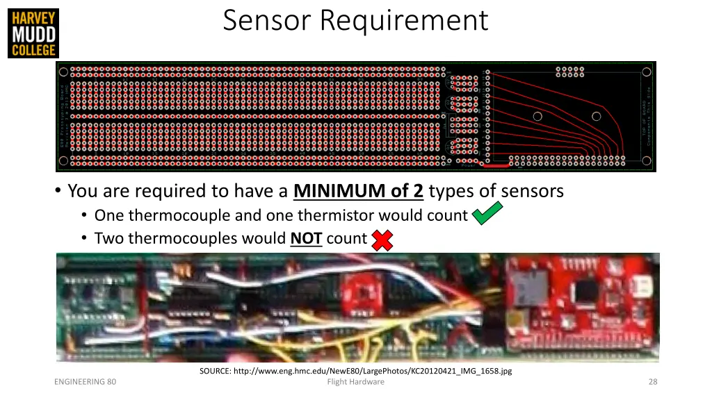 sensor requirement 1