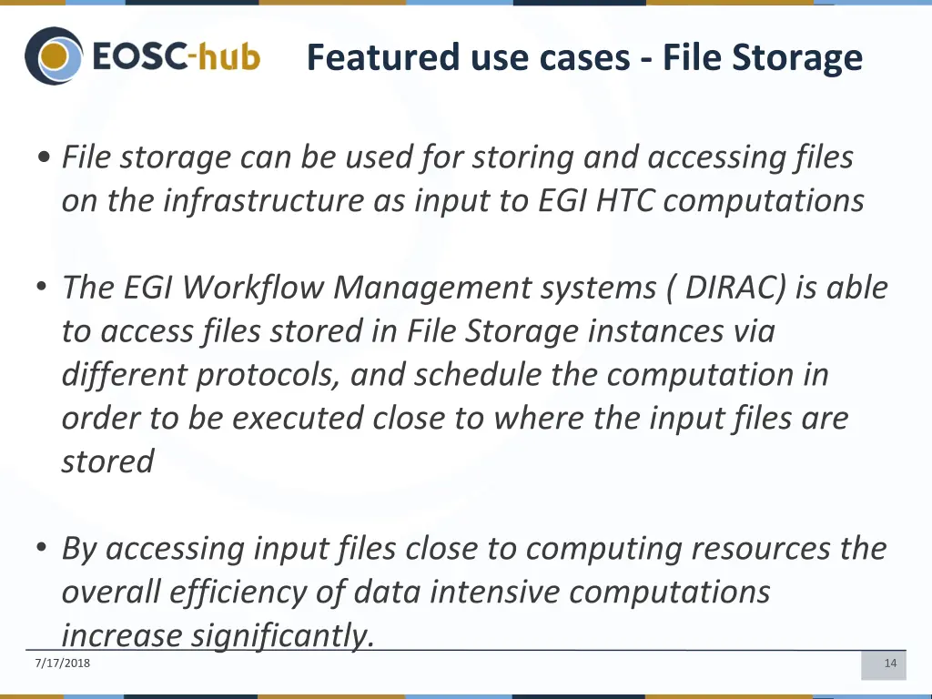 featured use cases file storage