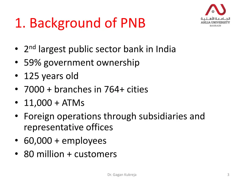 1 background of pnb