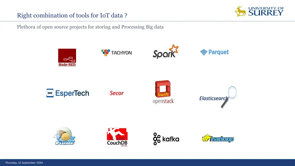 right combination of tools for iot data