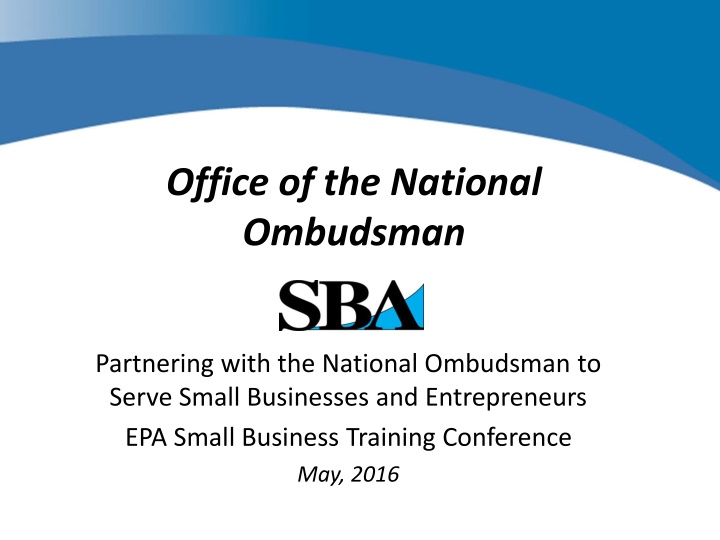 office of the national ombudsman