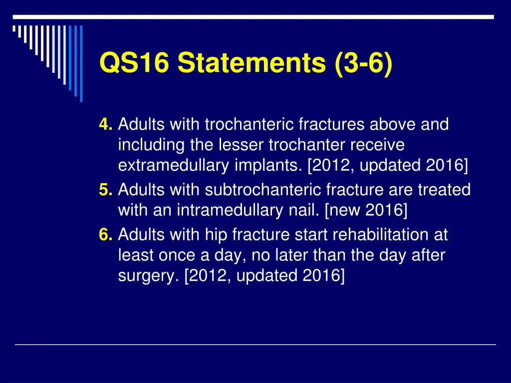 qs16 statements 3 6