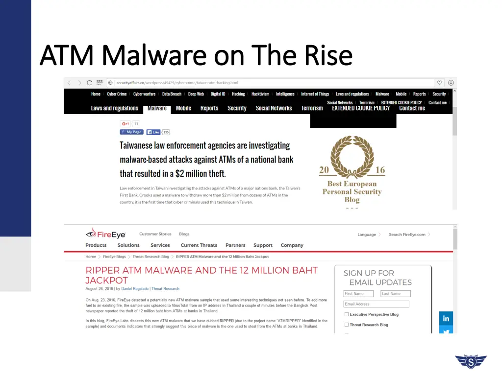 atm malware on the rise atm malware on the rise