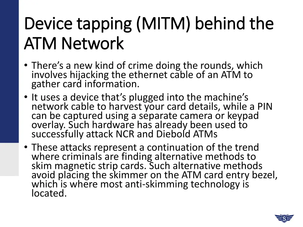 device tapping mitm behind the device tapping 1