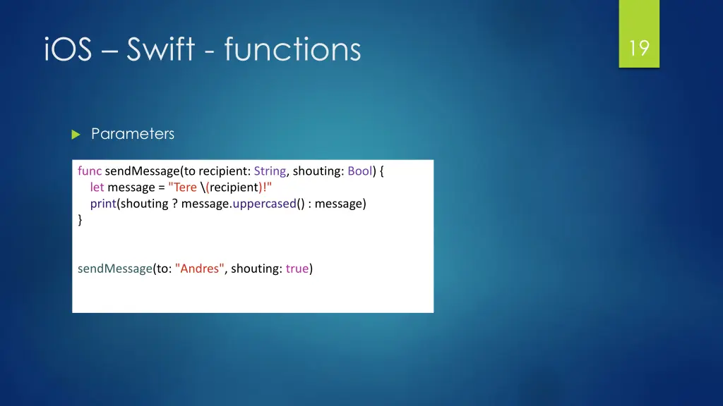 ios swift functions 3