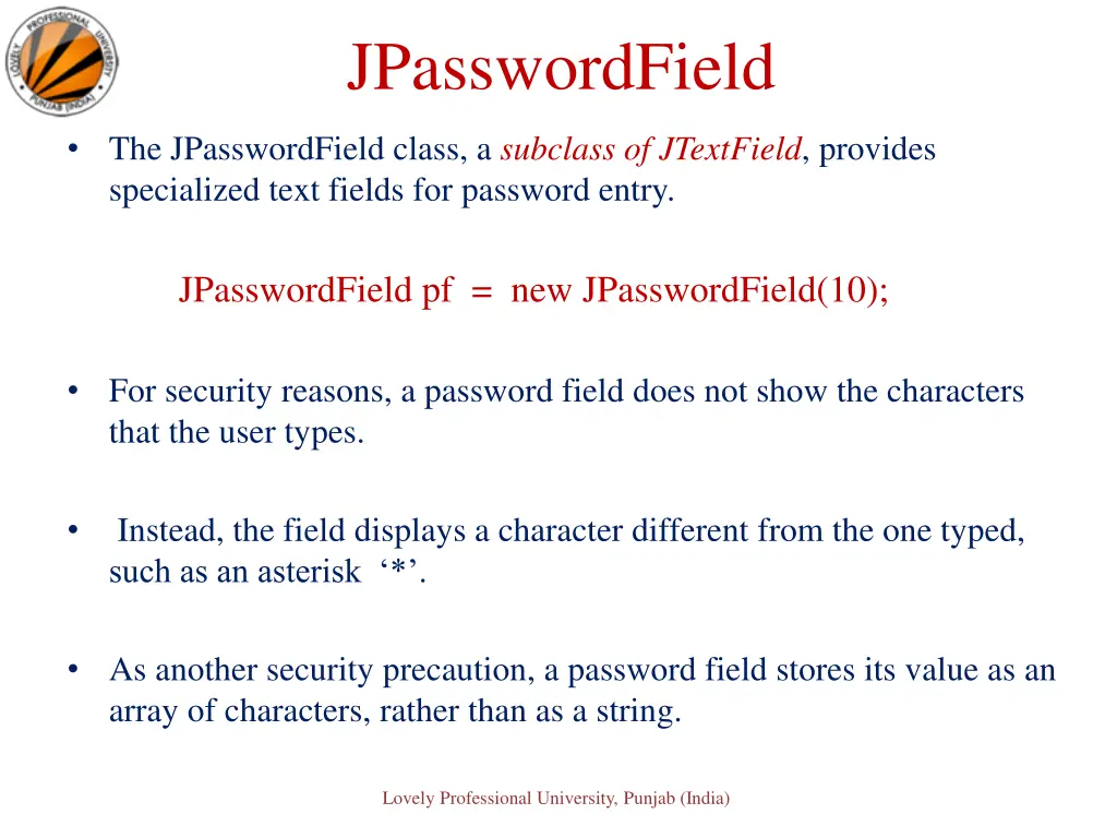 jpasswordfield