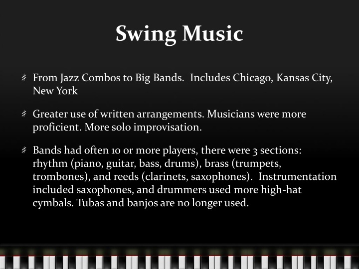 swing music