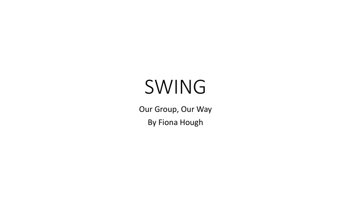 swing