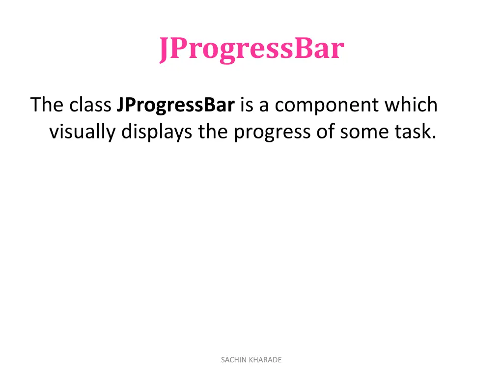 jprogressbar