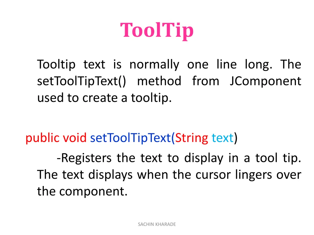 tooltip