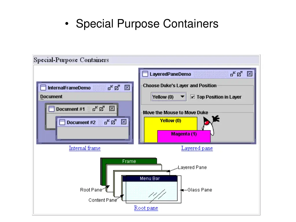 special purpose containers