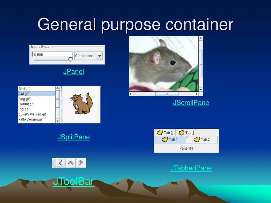 general purpose container