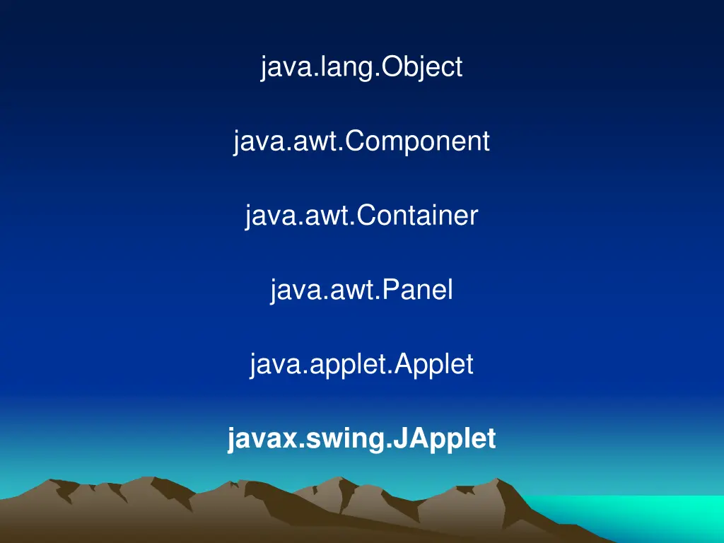 java lang object 1