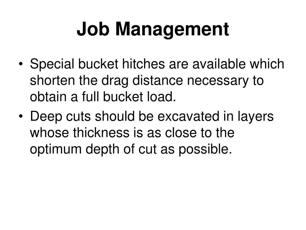 job management 1