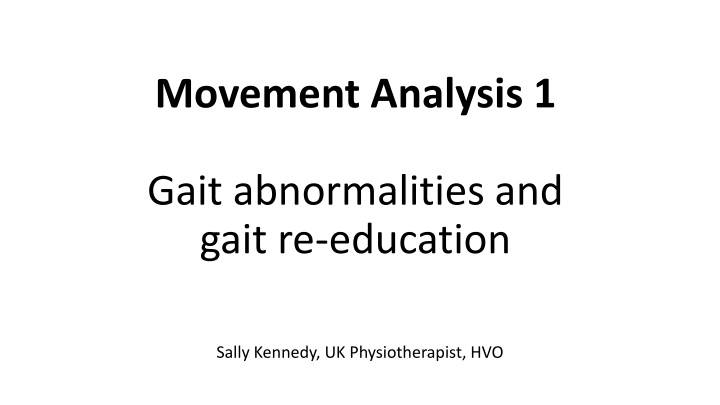 movement analysis 1