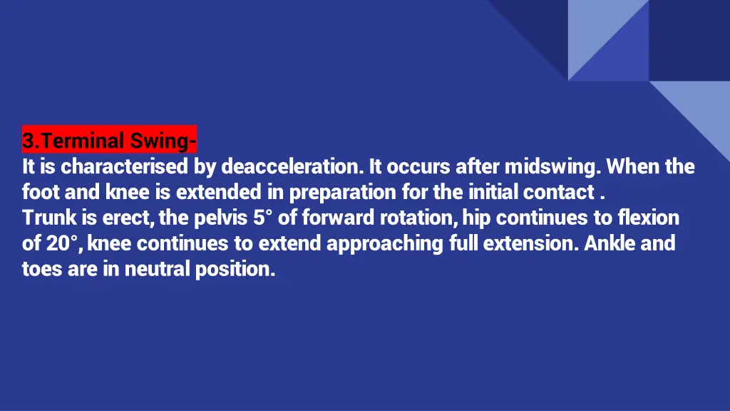 3 terminal swing it is characterised