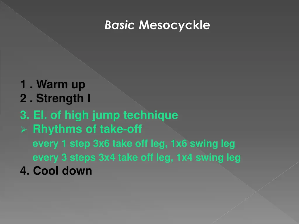 basic mesocyckle 2