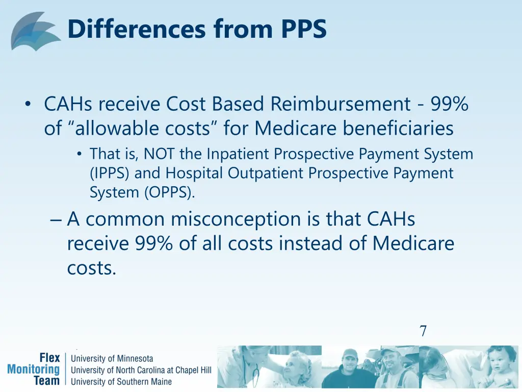 differences from pps